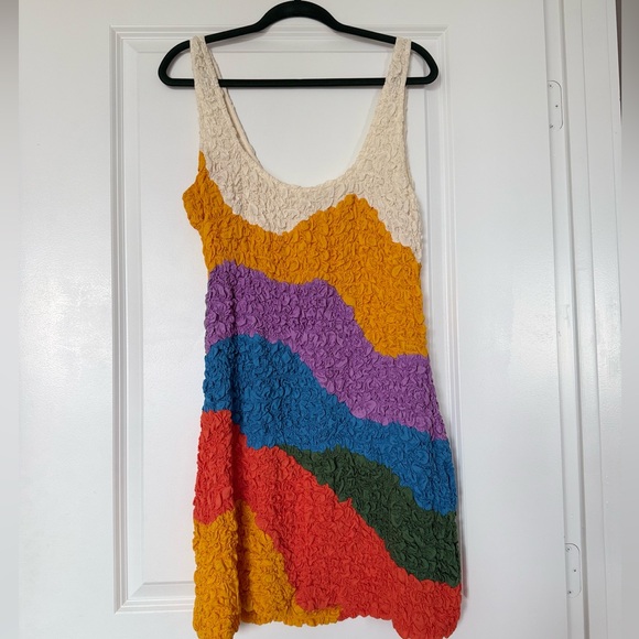 EUC Mara Hoffman Womens Laura Dress Print XL - Picture 6 of 10